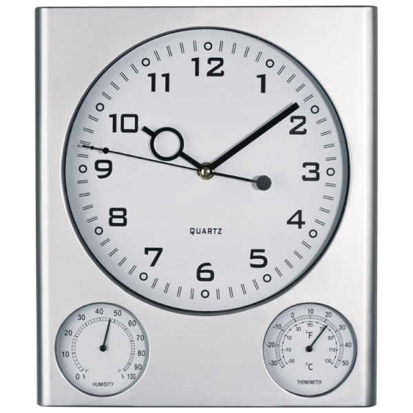 Logotrade promotional gift image of: Plastic wall clock DEN HAAG