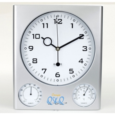 Logotrade advertising product picture of: Plastic wall clock DEN HAAG