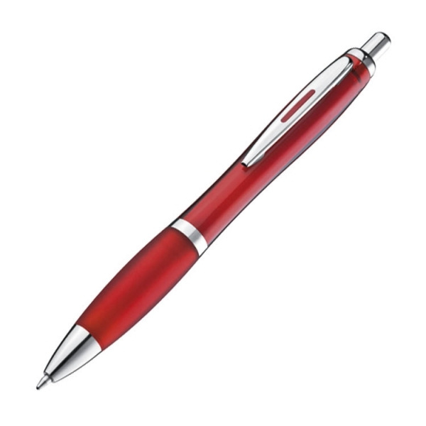 Logo trade promotional merchandise photo of: Plastic ballpen MOSCOW