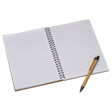 Logotrade promotional item image of: A5 ECO Notepad KENTWOOD