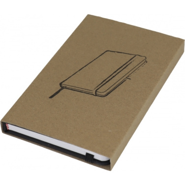 Logotrade promotional giveaway picture of: A6 note book LUBECK