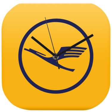 Logotrade promotional merchandise photo of: Wall clock with all over clock face BEL AIR