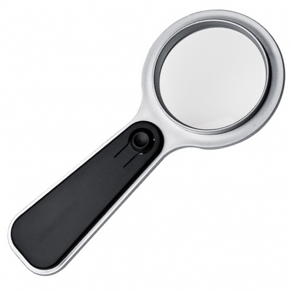 Logotrade advertising product image of: Magnifying glass with LED GLOUCESTER