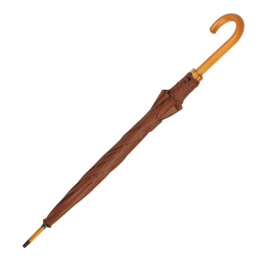 Logo trade promotional products image of: Wooden automatic umbrella NANCY