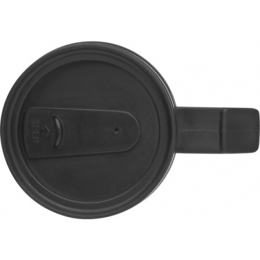 Logo trade promotional products image of: Plastic cup FORT WORTH 400 ml