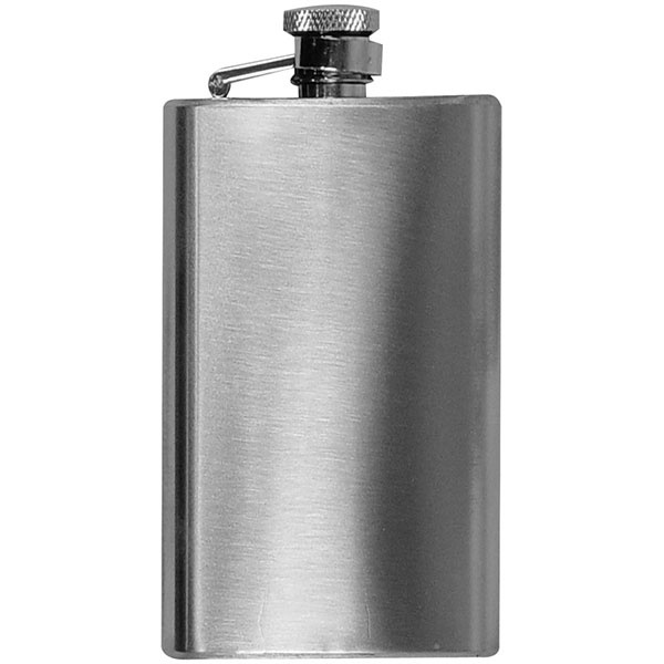 Logotrade promotional giveaways photo of: Stainless steel hip flask FRESNO 104 ml