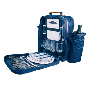 Logo trade promotional giveaways picture of: High-class picnic backpack VIRGINIA