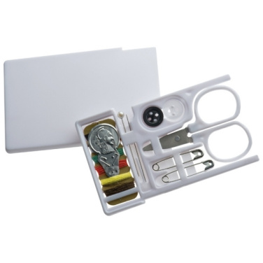 Logo trade promotional merchandise photo of: Travel sewing set LE HAVRE