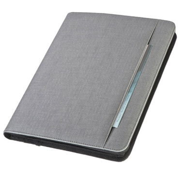 Logo trade promotional items image of: A4 folder with power bank Elda