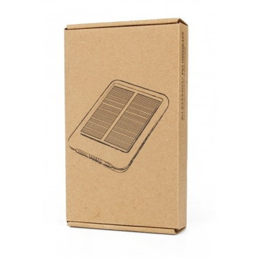 Logo trade promotional gifts image of: Solar power bank PHILADELPHIA