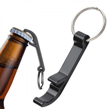 Logo trade business gifts image of: Keyring - bottle opener WORCESTER