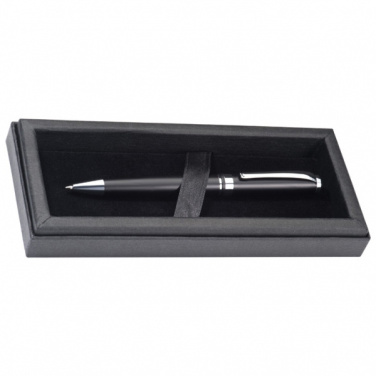 Logo trade promotional products image of: Metal ballpen CLAYTON