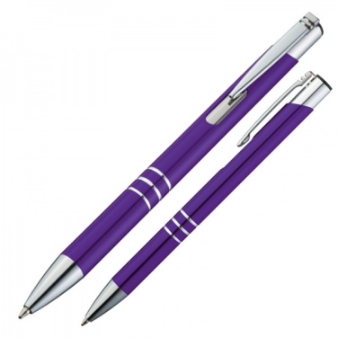 Logotrade advertising product image of: Metal ballpen ASCOT