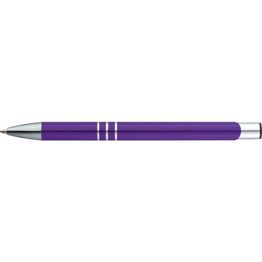 Logotrade promotional item image of: Metal ballpen ASCOT