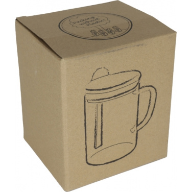 Logo trade promotional giveaways picture of: Glass mug JACKSON 420 ml