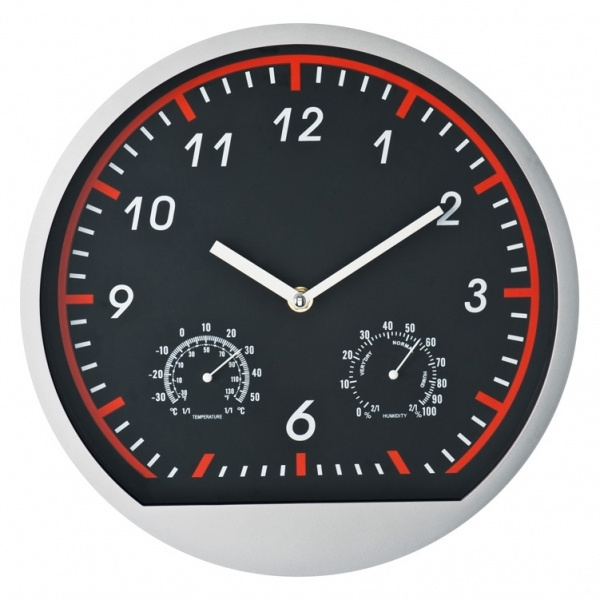 Logo trade promotional gifts picture of: Wall clock BAGIO