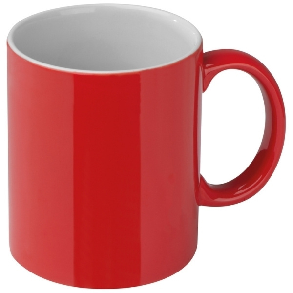 Logotrade promotional item image of: Ceramic cup LISSABON 300 ml