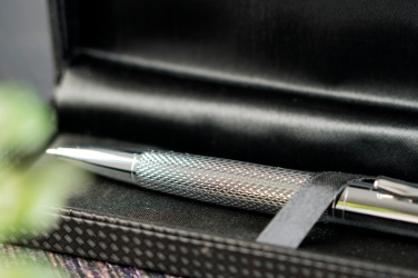 Logotrade promotional giveaway image of: Metal ballpen CHESTER