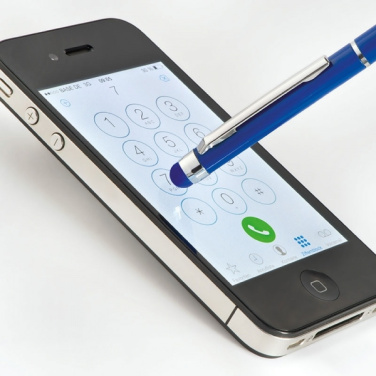 Logo trade promotional item photo of: Metal ballpen with touch pen NEW ORLEANS