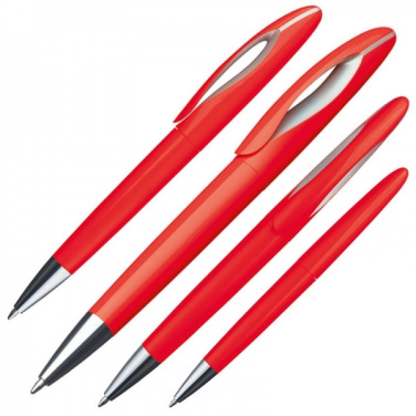 Logo trade promotional item photo of: Plastic ballpen FAIRFIELD