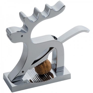 Logo trade corporate gifts image of: Elk shaped nutcracker FALKENBERG