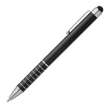 Logotrade promotional gift image of: Metal ballpen with touch pen LUEBO