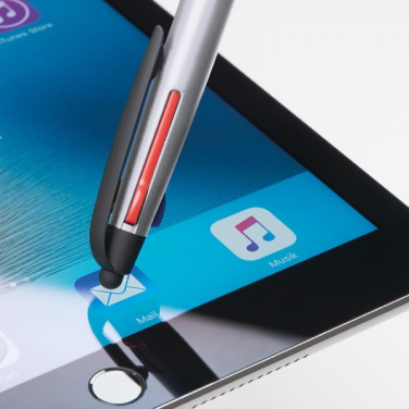 Logo trade corporate gift photo of: Plastic ballpen 3in1 BOGOTA