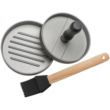 Logo trade advertising products image of: Burger press with silicone brush TEXAS