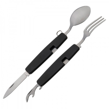 Logo trade promotional merchandise photo of: Camping cutlery PAMPLONA
