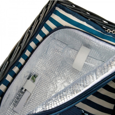 Logo trade promotional gift photo of: Picnic basket RIVA DEL GARDA