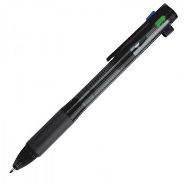 Logo trade advertising products picture of: Plastic ballpen 4in1 NEAPEL