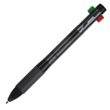 Logotrade promotional gift image of: Plastic ballpen 4in1 NEAPEL