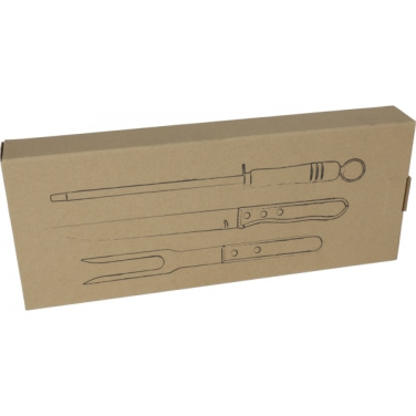 Logo trade promotional items picture of: Carving knife and fork SYDNEY