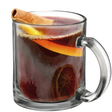 Logo trade business gift photo of: Glass mug LIMERICK 300 ml