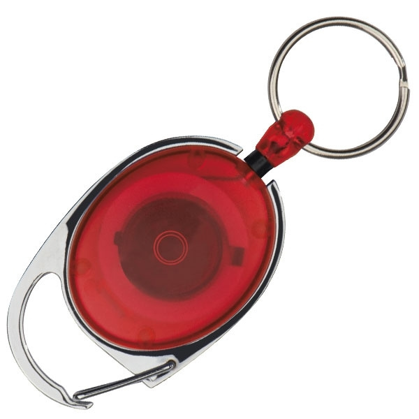 Logotrade promotional giveaway picture of: Ski-Pass with Carabiner Keyring EMPLOYEE