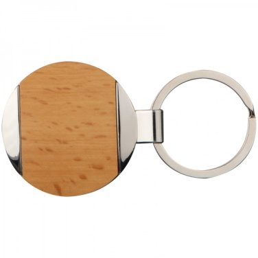 Logotrade corporate gifts photo of: Wooden keyring LANGHAUS