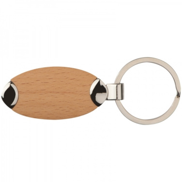 Logotrade promotional merchandise photo of: Wooden keyring BALTRUM