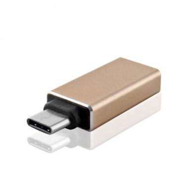 Logo trade promotional giveaways picture of: Type-C/USB adapter