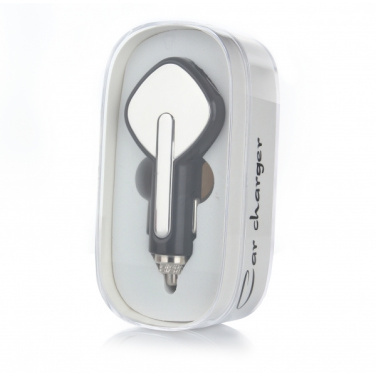 Logo trade promotional product photo of: Dual USB Car Charger