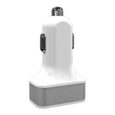 Logo trade promotional gifts image of: Car Charger with 3 USB ports
