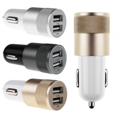 Logotrade advertising products photo of: Metal car charger