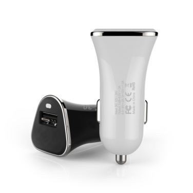 Logo trade promotional merchandise photo of: Car charger (Qualcomm Quick Charge 3.0)