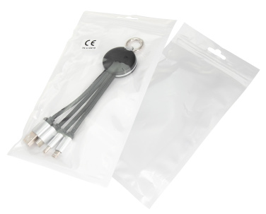 Logotrade corporate gifts photo of: 3in1 cable with enlighted logo for engraving, RXD-368