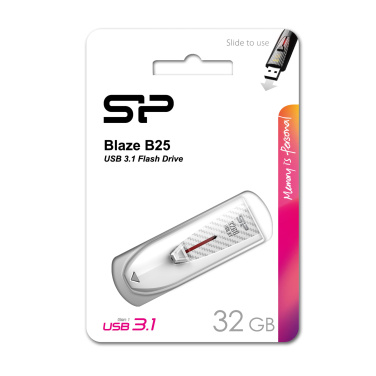Logotrade corporate gift picture of: Pendrive Silicon Power Blaze B25 3.1