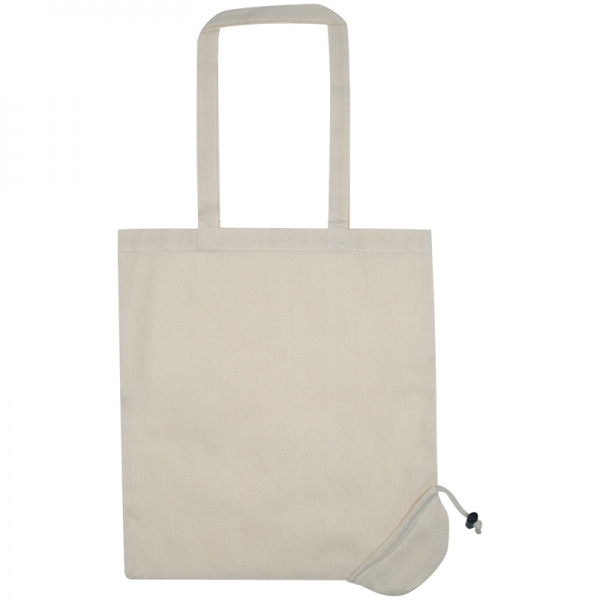 Logotrade business gift image of: Foldable cotton bag KLEHOLM