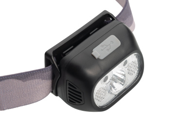 Logo trade corporate gifts picture of: Head lamp HERLEN Schwarzwolf