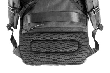 Logotrade corporate gifts photo of: Rolltop backpack ELBERT Schwarzwolf