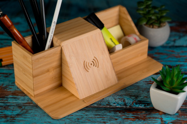 Logo trade promotional items picture of: Desk organizer LUBLIN