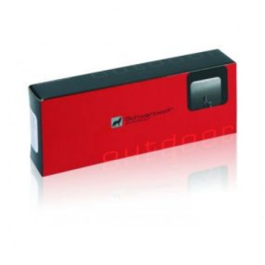 Logotrade promotional merchandise picture of: Pocket knife JUNGLE Schwarzwolf