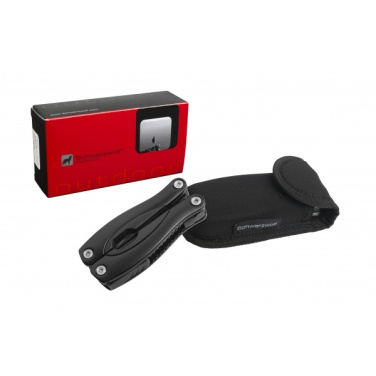 Logotrade corporate gift picture of: Multitool ARMADOR NEW Black Schwarzwolf
